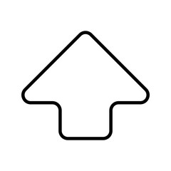 Poster - direction arrow