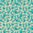 © Tatyana Olina - Sea corals seamless pattern. Background with corals . Flat colorful vector illustration.