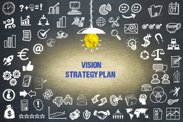 Canvas Print - Vision Strategy Plan