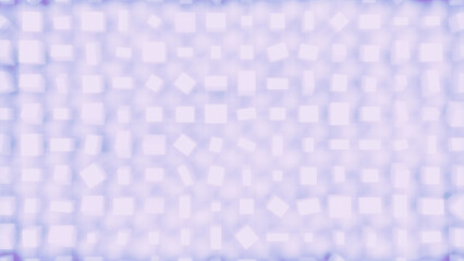 Wall Mural - beautiful soft glowing geometrical blue blocks - abstract 3d rendering