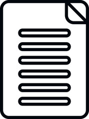 Poster - Contact paper icon outline vector. Button interface. Address design