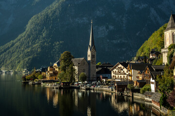 Poster - little town in Austria