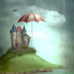 Wall Mural - fantasy landscape