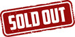 Sold out stamp, round grunge vintage sold out sign