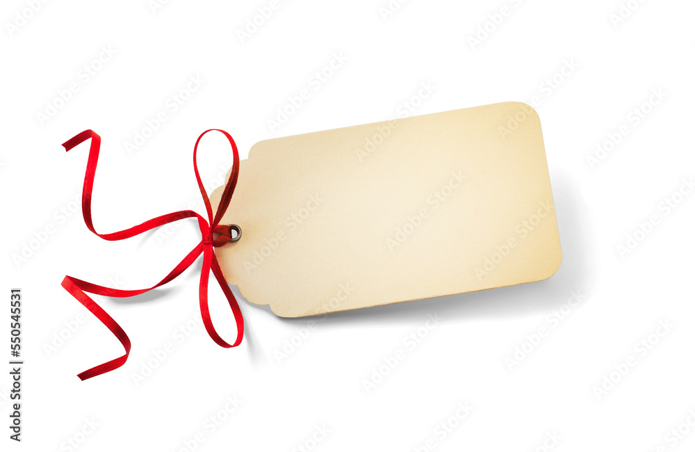 card note chirstmas celebration greeting or holidays gift or price tag ...