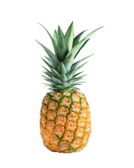 Wall Mural - fresh pineapple isolated on transparent png