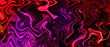 Liquid metal abstract luminous red purple metallic with texture aluminum alloy for wallpaper and background
