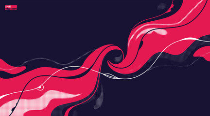 Poster - Sport vector abstract background for tournament, championship poster