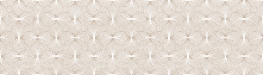 Wall Mural - beige 3d pattern for wallpaper or textile design
