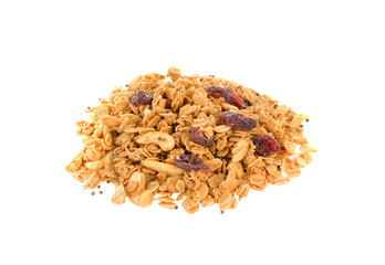 Wall Mural -  muesli isolated on transparent png