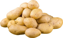 Stack Of Yukon Gold Potatoes
