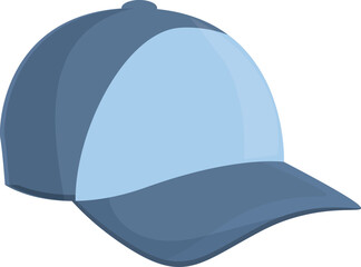 Wall Mural - New cap icon cartoon vector. Uniform view. Baseball hat