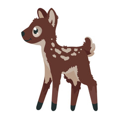 Sticker - cute deer baby