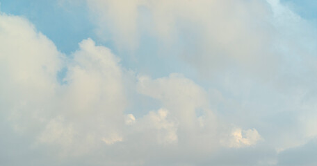 Wall Mural - aerial view of cloudy horizon