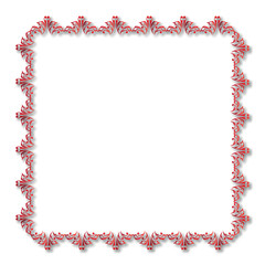 Frame, in the style of an ornament, Vector illustration eps 10, Art.	