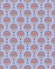 geometrical silky pattern with dark background