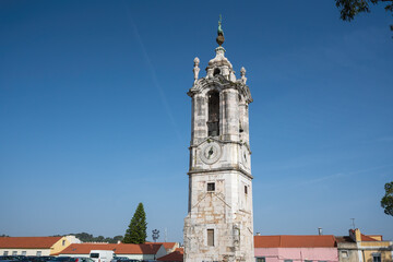 Poster - Rooster Tower (Parish Tower) at Palace of Ajuda - Lisbon, Portugal