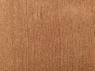 Wall Mural - Brown cotton fabric texture. close up view