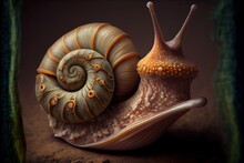 Deformed Snail With Two Shells