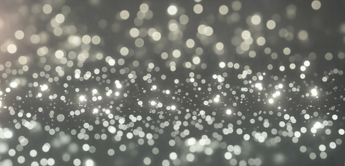 Poster - background filled with bright particles and bokeh effects. filled with small, individual elements, s