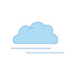 © BlackMirageArt - Fog Weather Icon vector - weather symbol