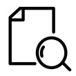 © Blob Orange - Document File Letter Search Research Icon