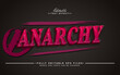 editable anarchy text effect.logo text.game logo text design.typhography logo