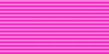 Striped Pattern. Barbie Pink Texture Seamless Vector Stripe Pattern. Horizontal Parallel Stripes. For Wallpaper Wrapping Fabric. Textile Swatch. Abstract Geometric Background. Vivid Pink Simple Design
