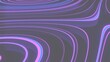 animierte neonfarbende Linien Wellen Muster, violett, lila, Animation, Neonfarben, Muster, harmonisch, Design, Geometrie, Grafik, Trend, Digital, Kunst