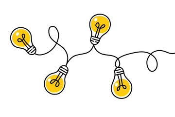 Wall Mural - collective intelligence or idea concept