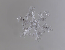 Silver Christmas Snowflake