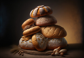 Wall Mural - Bread No.01