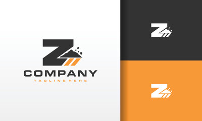 Canvas Print - initial Z rocks logo