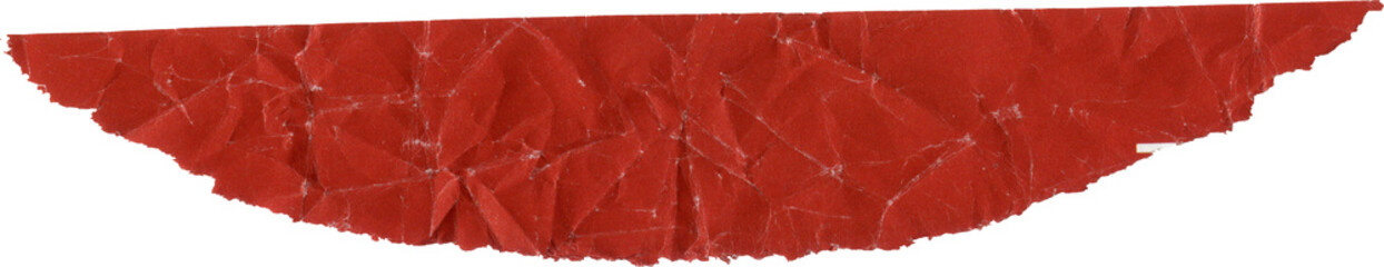 Wall Mural - red textured scrap of paper log