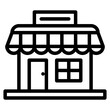 shop store building mart icon