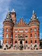 Das alte Rathaus in der Altstadt von Helsingborg in Schönen, Schweden