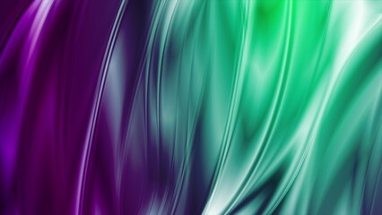 Abstract cyan violet liquid blurred waves background