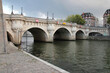 river seine and conti quay in paris (france)
