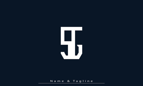 Alphabet letters Initials Monogram logo SG , GS