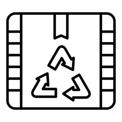 Sticker - Recycle Icon Style