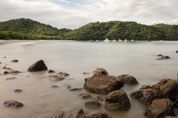 Sticker - Bay on ocean landscape