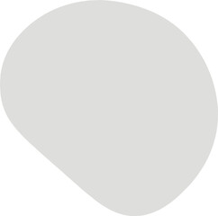 Wall Mural - grey abstract simple shape png