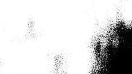 Wall Mural - Black grunge texture overlay png
