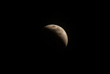 Fototapeta Tęcza - The moon during a total lunar eclipse