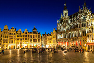 Wall Mural - The Grand Place in Brussels