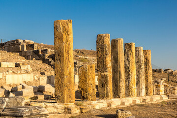 Fototapete - Ancient city Hierapolis in Turkey