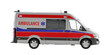 © purgatory.art - side view ambulance car for make mockup isolated on empty background