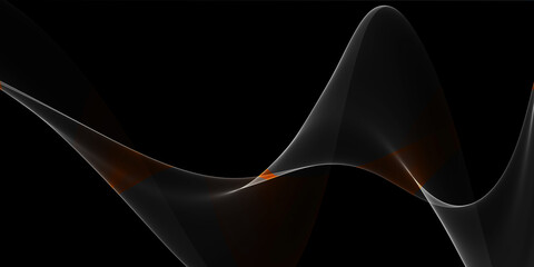 abstract glowing lines