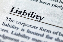word liability printed in business legal law book or article