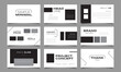 © WzKz - Simple Minimal Black and White Presentation Design Templates. Use for Presentation, Branding, Flyer, Leaflet, Marketing, Advertising, Annual Report, Banner, Landing Page, and Website Design